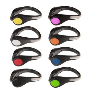 YHINT Flashing RGB LED Shoe Clip Light IP67 Waterproof ABS Material Lithium Battery CRI 50 180 Beam Angle 10000 Hours Running