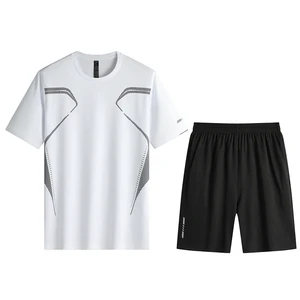 YING LANG Wholesale Sweatsuits Gym Fitness Sets Quick-dry Tracksuit Sports For Running Custom Logo