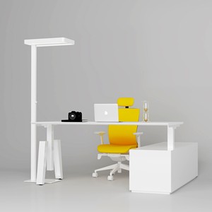 Minimalist Light LED Office Nordic Working Floor up and down lighting free standing LED floor lamp