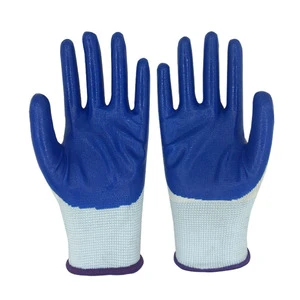 Men Acrylic Anti-static 7 oz 28cm Construction Industrial Safety Work Gloves Heavy Duty Double Coated Smooth