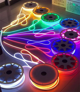 6 * 12mm PVC Neon LED Flexible Lighting Belt 12V Lights Waterproof Soft LED Flex Neon Light