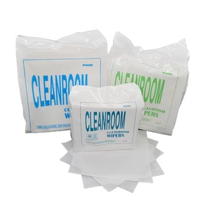 Solvent Resistant Microfiber Esd Cleanroom Wipes Paper Tear-Resistant Antistatic Wipes Paper for Home Cleaning