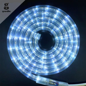 Led Light Strip Rubber RGB Rope Lights 220V 13mm Dia IP65 for Park Christmas Villa Decoration