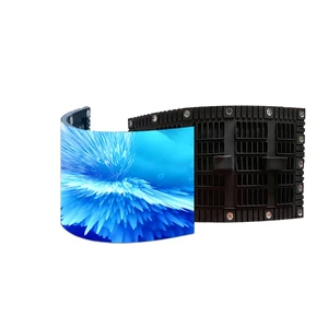 GOB LED Soft Module P1.25 P1.86 P2.5 Flexible Full Color Video Wall Advertising Text Animation For Retail Stores-Agency Supplied