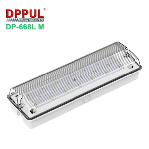 Wholesale Hot Sale IP65 Waterproof 6000K 20pcs 5730SMD LED Bulkhead Polycarbonate Emergency Lighting Rechargeable Battery CE