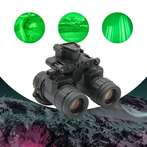 PVS31 Gen2+ Night Vision Goggles With Image Intensifier P43 FOM1400 1x Magnification Waterproof 1000m Range