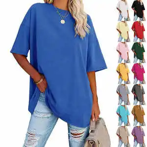 Latest Summer Graphic Design Premium Quality Women's Plus Size Stylish Zipper T Shirts Customized Design Printed