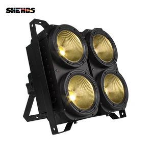 High Brightness 4 Eye 400W LED COB Blinder Light Cool White Warm DMX512 Stage Lighting For Church Concert Events