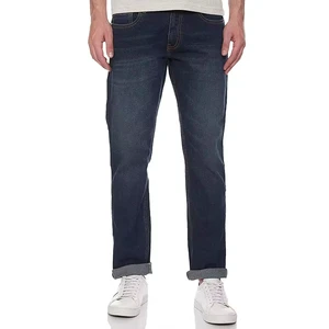 Men's Jeans Denim Pants Long Comfortable Solid Color Men Denim Pants with Pockets Wholesale Custom Fashion Outdoor