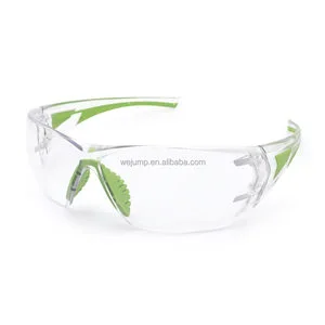 Wejump ANSI Z87.1 Anti-Scratch PC Lens Rubber Leg Safety Goggles UV protection Riding Goggles CE EN16321Safety Glasses