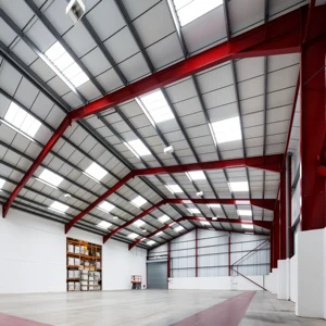 Ready Made Warehouse Steel Structure Cold Storage Factory Building With CWB Certificate