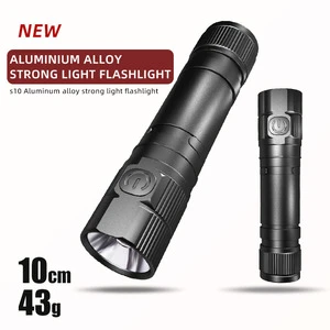 LED Flashlights Rechargeable Portable Aluminum Alloy Powerful Tactical Torches for Running Outdoor Camping