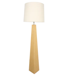 Modern Solid Bamboo Floor Lamp Standing Lamps for Living Room Wood Light Bedside Bedroom Restaurant Lampshade Indoor Lighting