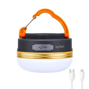 LED Camping Lantern Rechargeable & Portable Tent Light1800mAh Power Bank with Magnet Base for Camping Hiking Fishing