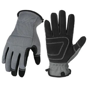 Customized Mechanical Working Safety Gloves Work Safety Glove Fingers Mechanic Gloves for Work