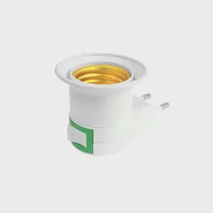 Light Lamp Bulbs E27 Adapter Socket Bulb Switch Lamp Electrical Plug with Switch Button Lamp Holder
