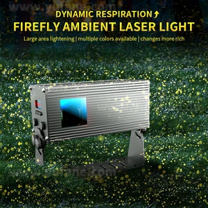 30W Dynamic Breathing Firefly Laser Projection Light Outdoor Waterproof Park Lighting Projection Gobo Logo Projector
