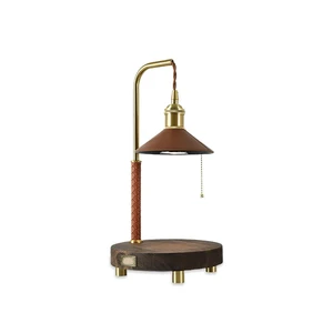 Glass Table Lamp Light Home Decor Crystal Style Bedside Lamp For Living Room And Office Desk
