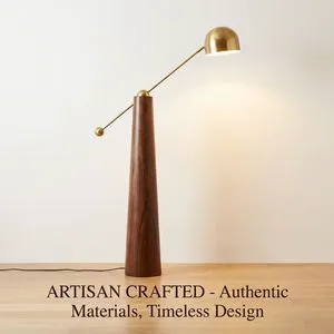 Dimming Warm Light Iron Material Nordic Design Black Shade LED Floor Lamp For Hotel Living Room Bedroom Bedside