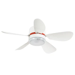 Factory Price 17 Inch Socket Ceiling Fan Lamp Small Strong LED E27 Bulb Socket with Remote Control Indoor House Decoration