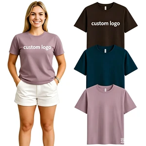 Hot Sale Cropped Top T-Shirts Short Sleeve Lightweight Comfortable Ladies Casual Daily Wear Apparel