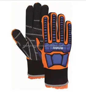 Factory sale Waterproof Extrication & Rescue Glove with Professional Impact Protection CE EN1621-1 Certified - 7939 safety glove safety