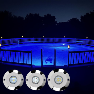 Remote Control Wall Mounted 60W Waterproof IP68 RGB Swimming Pool Light