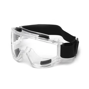 Anti-Dust Anti-Scratch Fog-Resistant Transparent Industrial Eye Safety Work Goggles Plastic High Visibility Full-Frame Roadway