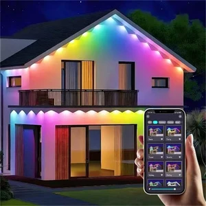 Popular Christmas Outdoor Lighting SURPLIFE WIFI UKCA SAA CE ROHS LED IP67 for Outdoor Home House Decoration Light