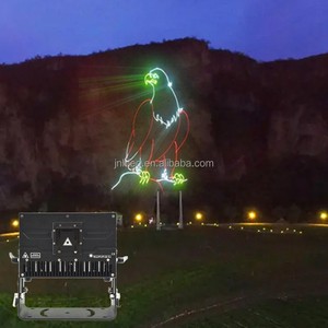 High-Power Waterproof Outdoor Advertising Sign Lighting Fixture Full-Color Animated Laser Light For Aurora Light Stage