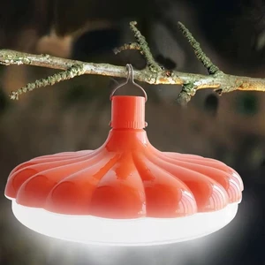 Removable Emergency Light Bulb Outdoor Lighting for 3 Hours.rechargeable Lamp UFO 150w Lighting Area 25 square Meters
