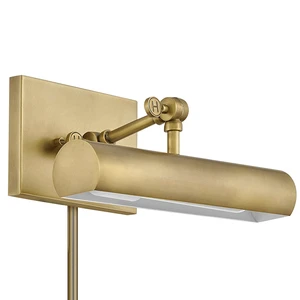 Nordic Modern Art LED Wall Lamp Gold Picture Light For Art Work Living Room