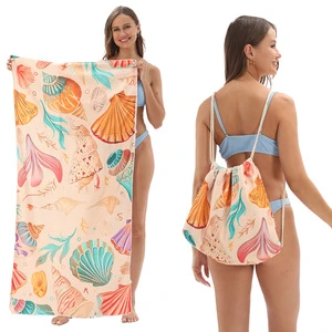 OEM Custom Printed Beach Wrap Cover Up for Women