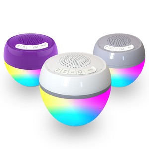 2024 Best BEST Selling 5watts LED Floating Hot Tub Speaker Swimming Pool Wireless Speaker Light Show