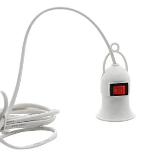 E27 Lamp Base 5m Power Cord Hanging Pendant Lamp Holder Chandelier Light Bulb Socket Adapter Independent Key Switch Highly