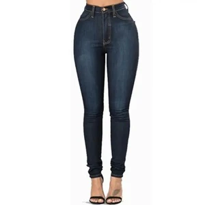 Hot Sell Womens Skinny Jeans High Waist Denim Plus Size Women's Jeans Women Jeans Fashion Slim Stretch Denim Pants