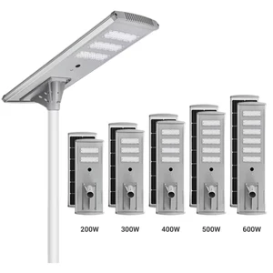 IP65 Outdoor LED Lamp Street Security Light Aluminium Motion Sensor High Mast Highway Illumination Solar Street Light Waterproof