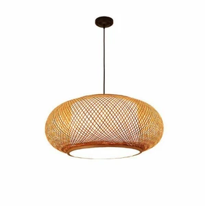 Handmade Bamboo Chandeliers Bamboo Lanterns Rattan Bamboo Chinese Japanese Restaurant Balcony Bedroom Hotel Lamps