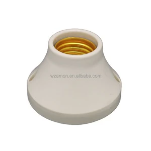 Plastic Bakelite Threaded Edison Surface Screw Light Bulb Holder Base E26 E27 Lamp Sockets Electric