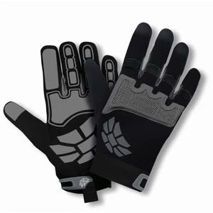 High Quality Work Gloves Safety Assembly Gloves Goat Leather Gardening Mechanics Builders Drivers