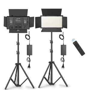 Selfie Light Video Lamp Photography Panel Light With 1.6m Tripod for Live Streaming Vlog Makeup Led Fill Lights