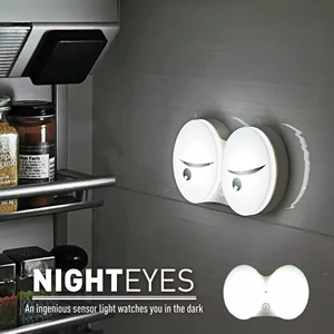 Home Decor Night Eye Auto Motion Sensor Night Light in Bedroom Bathroom PIR Sensor Led Light