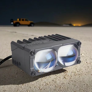 New Sanvi S200 12V IP68 Rated 66W LED Grille Light for Wrangler Forklift Adjustable