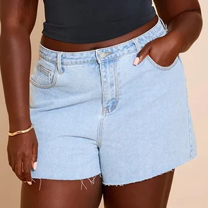 Factory Price Sexy Vintage Y2K Lace Distressed Denim Shorts Women Ripped Streetwear Fashion Summer Bulk Order