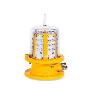 IP66 Solar High Intensity Aviation Obstacle Light, Aircraft Warning Light, Obstacle LED Light Aviation
