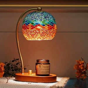 Loge Vintage Candle Warmer Lamp Aroma Wax Melt Lamp Bedside Night Light Birthday Gift for Bedroom