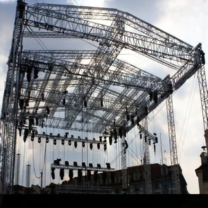 Exhibition Concert Events Wedding Lighting Show Equipment Aluminum Portable Stage Truss