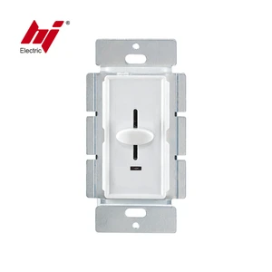 UL CUL Slide LED Dimmer Switch with Indicator Light