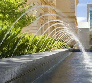 Adjustable Straight Laminar Water Jet Pool Fountain Heads Music Dancing Water Flow Fountain