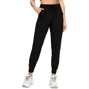 Women's Eco-Friendly Spandex/Cotton Joggers with Pockets for Yoga Workout Running-Regular Fit Lounge Pants